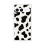 プレミアムスクエアケース with SnapMag［ Cow - White ］