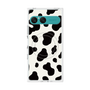 プレミアムスクエアケース with SnapMag［ Cow - White ］