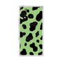 プレミアムスクエアケース with SnapMag［ Cow - Green ］