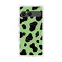 プレミアムスクエアケース with SnapMag［ Cow - Green ］