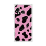 プレミアムスクエアケース with SnapMag［ Cow - Pink ］