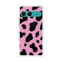 プレミアムスクエアケース with SnapMag［ Cow - Pink ］