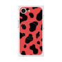 プレミアムスクエアケース with SnapMag［ Cow - Red ］