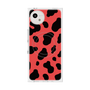 プレミアムスクエアケース with SnapMag［ Cow - Red ］