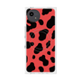 プレミアムスクエアケース with SnapMag［ Cow - Red ］