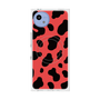 プレミアムスクエアケース with SnapMag［ Cow - Red ］