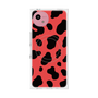 プレミアムスクエアケース with SnapMag［ Cow - Red ］