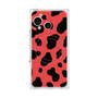 プレミアムスクエアケース with SnapMag［ Cow - Red ］