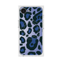 プレミアムスクエアケース with SnapMag［ Leopard - Blue ］