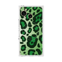 プレミアムスクエアケース with SnapMag［ Leopard - Green ］