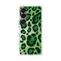 プレミアムスクエアケース with SnapMag［ Leopard - Green ］