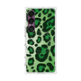 プレミアムスクエアケース with SnapMag［ Leopard - Green ］