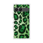 プレミアムスクエアケース with SnapMag［ Leopard - Green ］