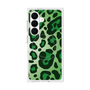 プレミアムスクエアケース with SnapMag［ Leopard - Green ］