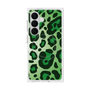 プレミアムスクエアケース with SnapMag［ Leopard - Green ］