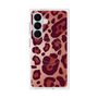プレミアムスクエアケース with SnapMag［ Leopard - Red ］