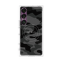 プレミアムスクエアケース with SnapMag［ Camouflage - Black ］