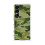 プレミアムスクエアケース with SnapMag［ Camouflage - Green ］