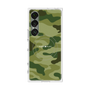 プレミアムスクエアケース with SnapMag［ Camouflage - Green ］