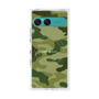 プレミアムスクエアケース with SnapMag［ Camouflage - Green ］