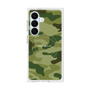 プレミアムスクエアケース with SnapMag［ Camouflage - Green ］