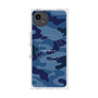 プレミアムスクエアケース with SnapMag［ Camouflage - Blue ］