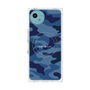 プレミアムスクエアケース with SnapMag［ Camouflage - Blue ］