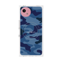 プレミアムスクエアケース with SnapMag［ Camouflage - Blue ］