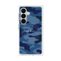 プレミアムスクエアケース with SnapMag［ Camouflage - Blue ］