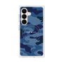 プレミアムスクエアケース with SnapMag［ Camouflage - Blue ］