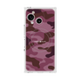 プレミアムスクエアケース with SnapMag［ Camouflage - Pink ］