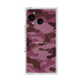 プレミアムスクエアケース with SnapMag［ Camouflage - Pink ］