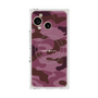 プレミアムスクエアケース with SnapMag［ Camouflage - Pink ］