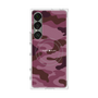 プレミアムスクエアケース with SnapMag［ Camouflage - Pink ］