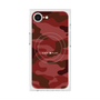 プレミアムスクエアケース with SnapMag［ Camouflage - Red ］