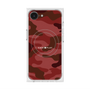 プレミアムスクエアケース with SnapMag［ Camouflage - Red ］