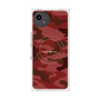 プレミアムスクエアケース with SnapMag［ Camouflage - Red ］