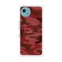 プレミアムスクエアケース with SnapMag［ Camouflage - Red ］