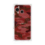 プレミアムスクエアケース with SnapMag［ Camouflage - Red ］
