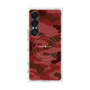 プレミアムスクエアケース with SnapMag［ Camouflage - Red ］