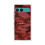 プレミアムスクエアケース with SnapMag［ Camouflage - Red ］