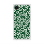 プレミアムスクエアケース with SnapMag［ 唐草模様 - Green ］