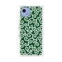 プレミアムスクエアケース with SnapMag［ 唐草模様 - Green ］