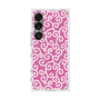 プレミアムスクエアケース with SnapMag［ 唐草模様 - Pink ］