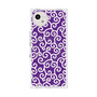 プレミアムスクエアケース with SnapMag［ 唐草模様 - Purple ］