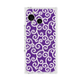プレミアムスクエアケース with SnapMag［ 唐草模様 - Purple ］