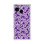 プレミアムスクエアケース with SnapMag［ 唐草模様 - Purple ］