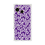 プレミアムスクエアケース with SnapMag［ 唐草模様 - Purple ］