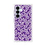 プレミアムスクエアケース with SnapMag［ 唐草模様 - Purple ］