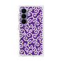 プレミアムスクエアケース with SnapMag［ 唐草模様 - Purple ］